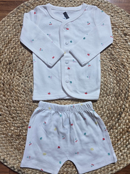 Baby's FS jablas shorts set - fruits