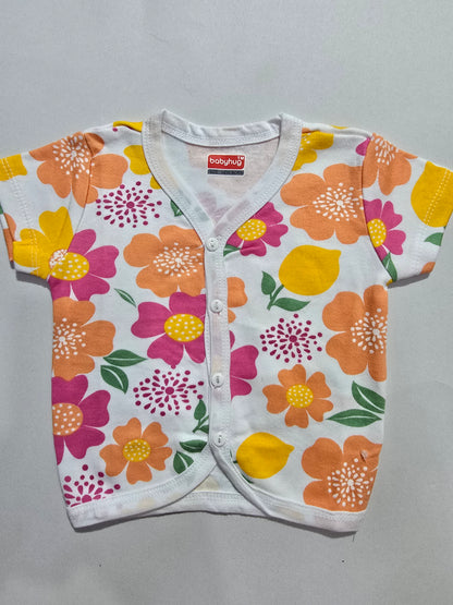 Baby's jabla top - blossoms