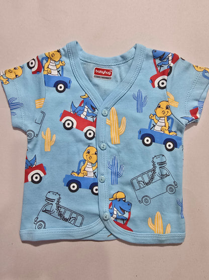 Baby's jabla top - dino cars