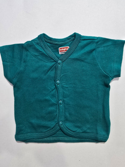 Baby's jabla top - dark green