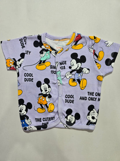 Baby's jabla top - lav micky