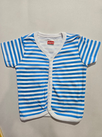 Baby's jabla top - stripes blue