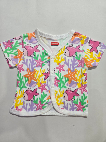 Baby's jabla top - star&fish
