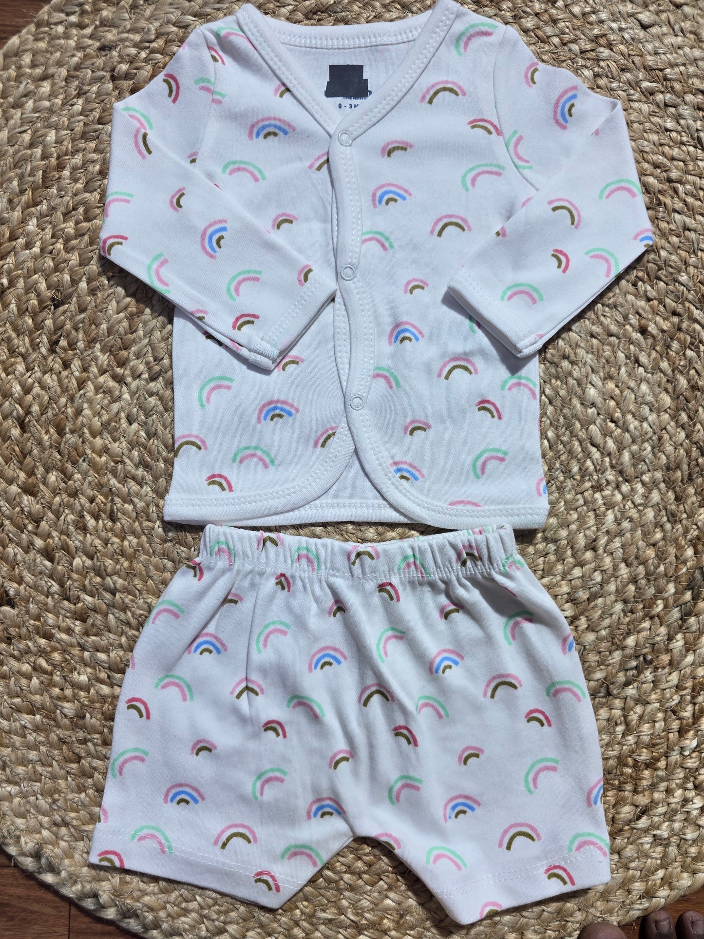 Baby's FS jablas shorts set - rainbow