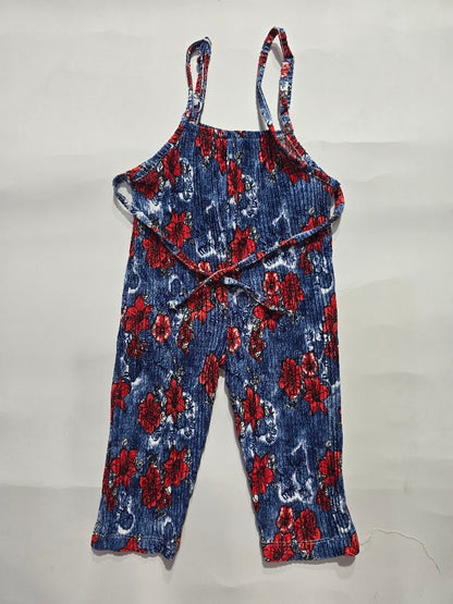Baby's Rope jumpsuit - bluered