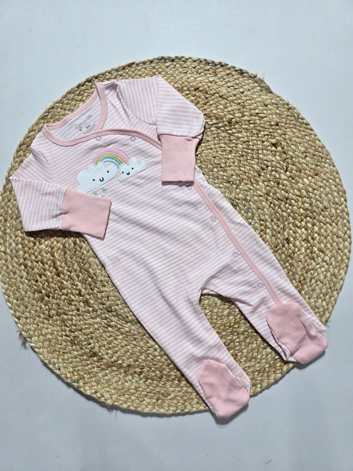 Baby's FS jumpsuit with shoe - rainbow