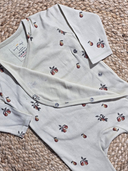 Baby's FS jumpsuit - pear