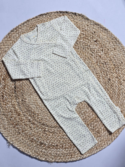 Baby's FS jumpsuit - red buds