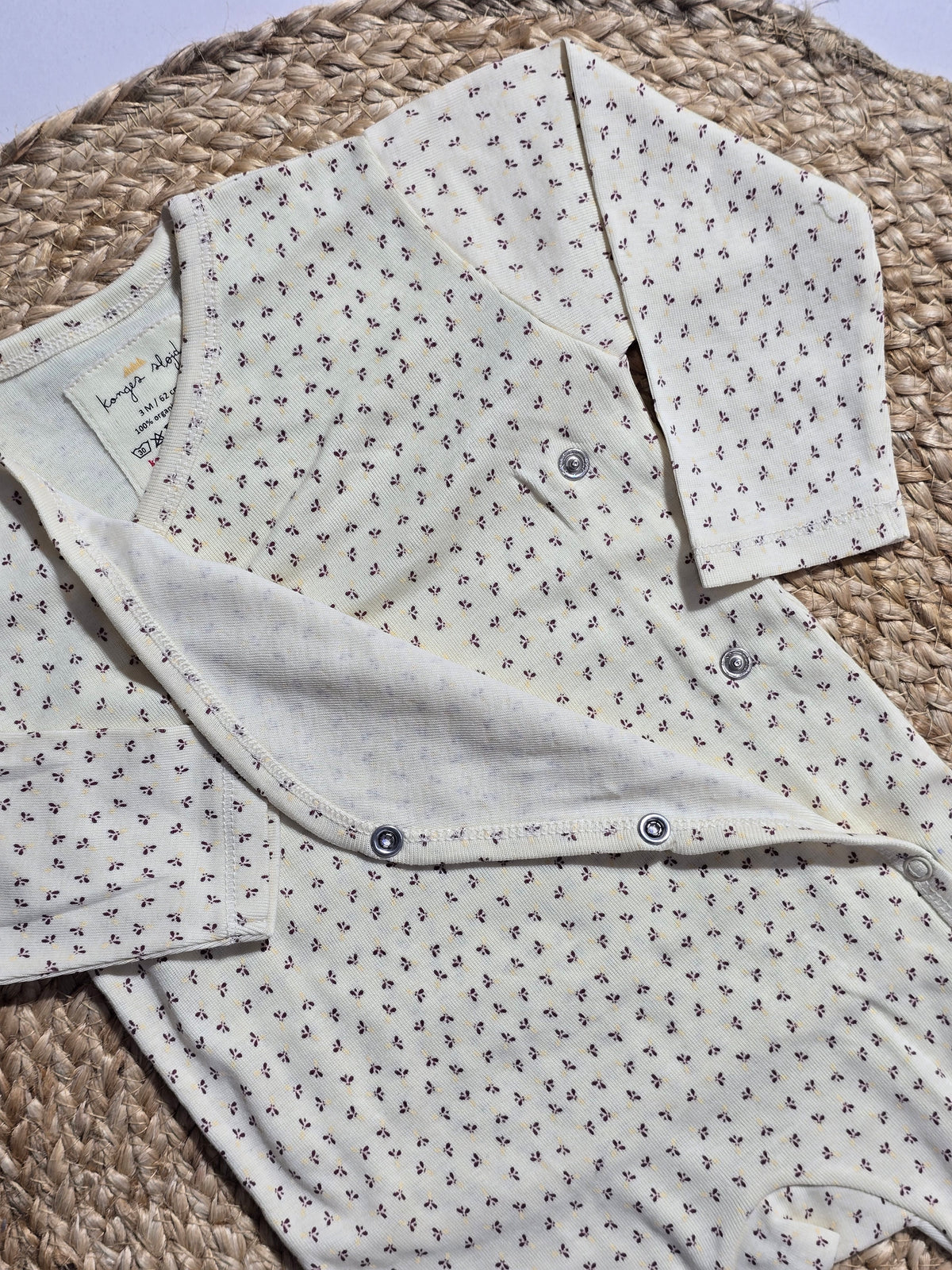 Baby's FS jumpsuit - red buds