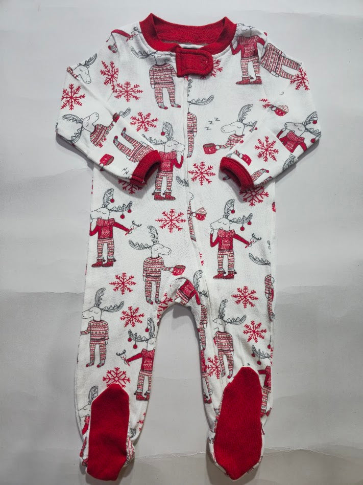 Baby's FS jumpsuit /sleepsuit with shoe - cup deer