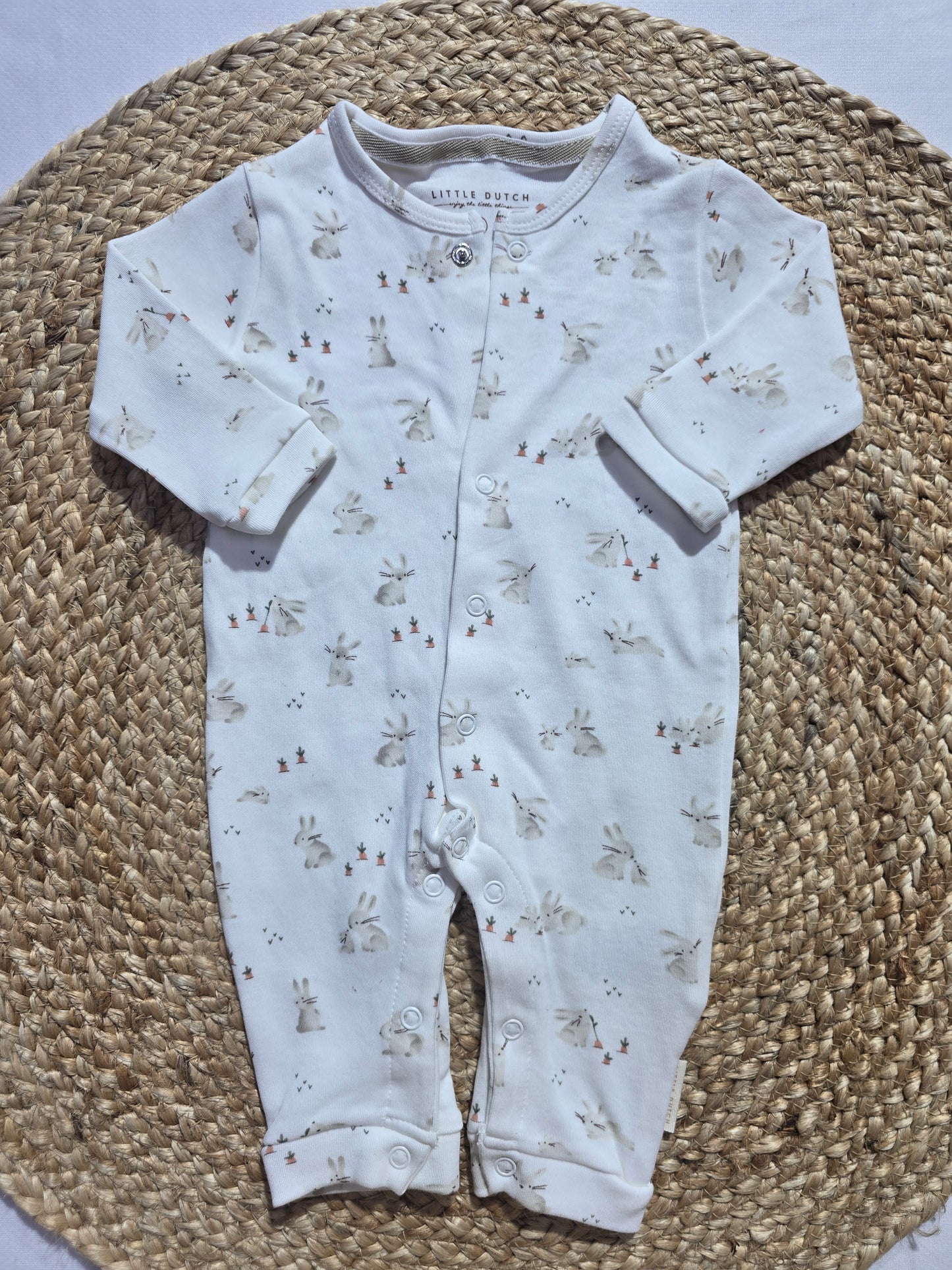 baby's jumpsuit/sleepsuit - lil bunny