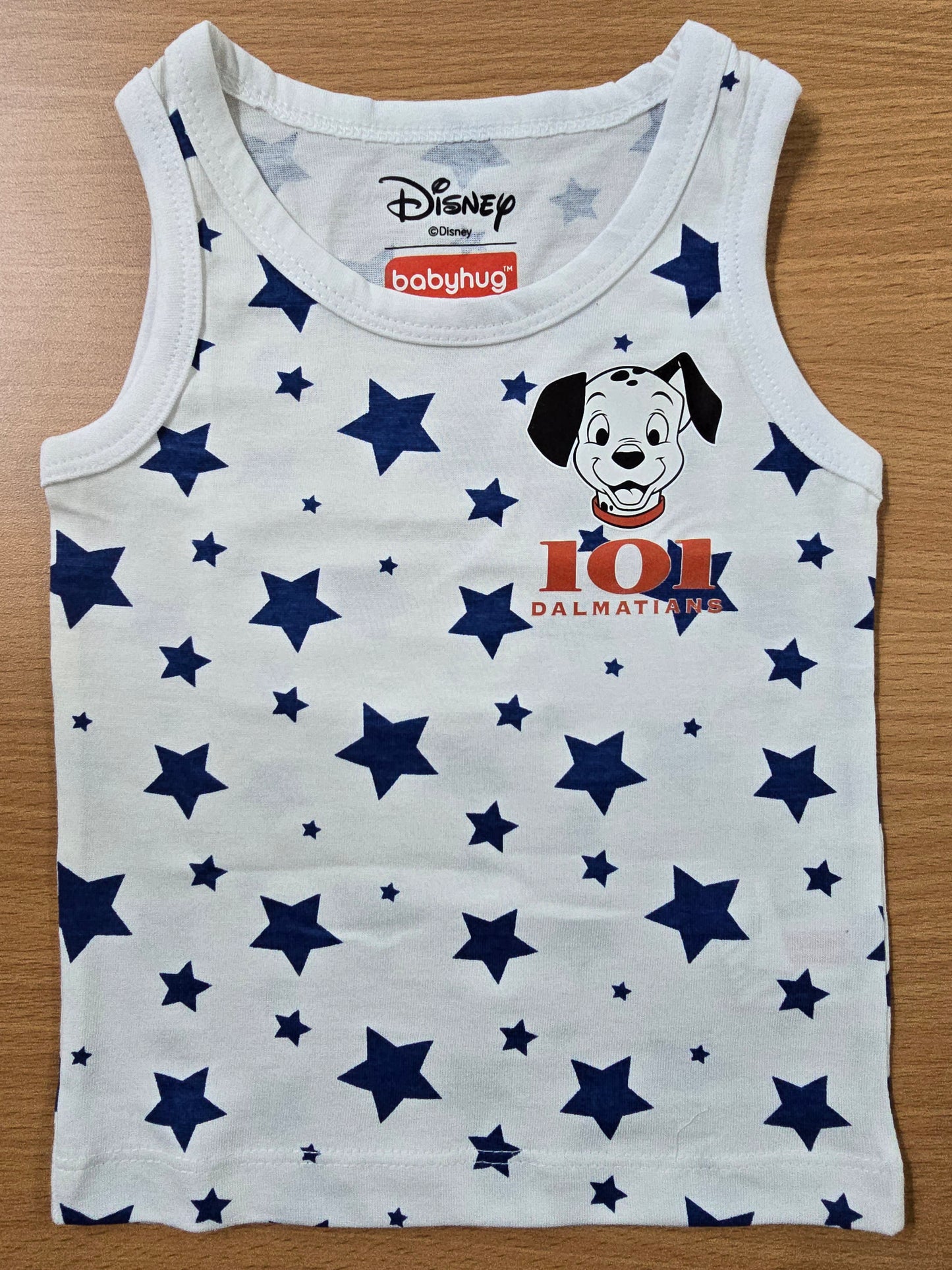 Baby's LS t-shirt - white star