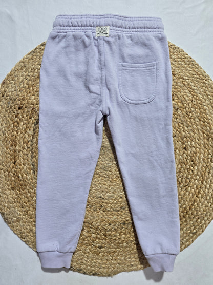 girl's loop knit pant - lavender