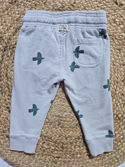 Baby's loop knit pant - bird