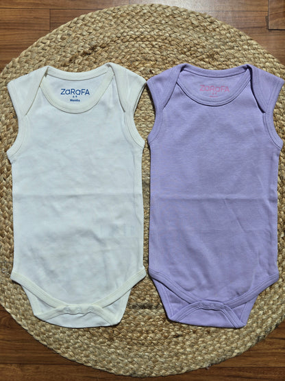 Baby's LS rompers (2pcs combo)m