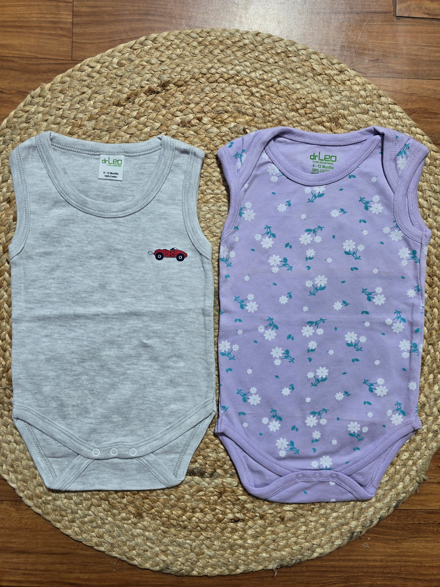 Baby's LS rompers (2pcs combo)q