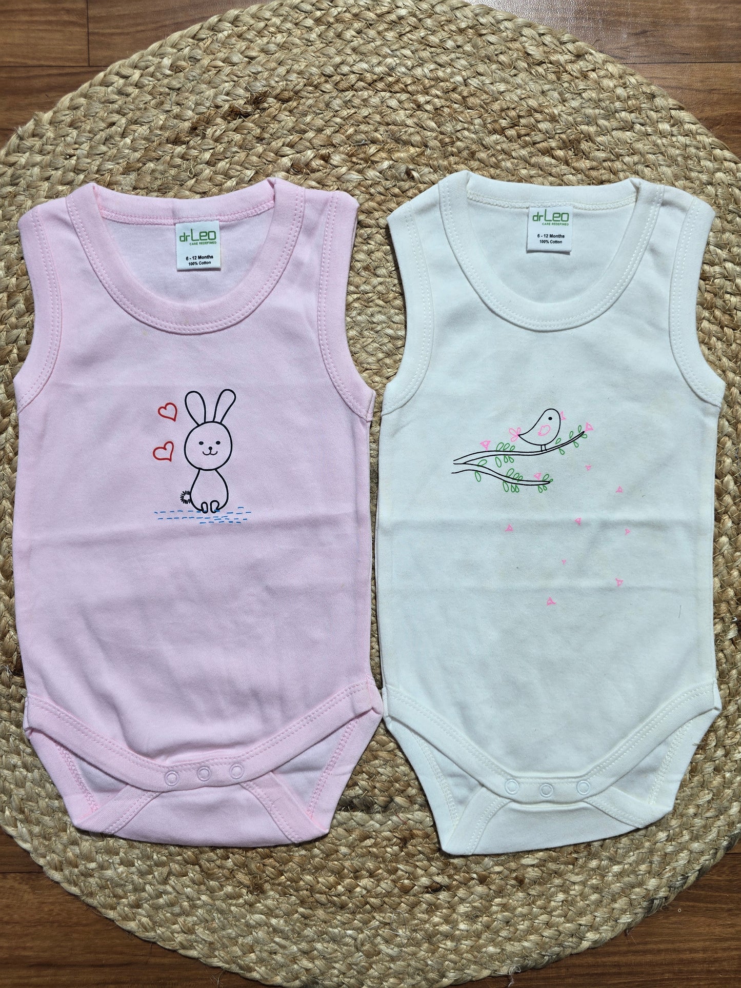 Baby's LS rompers (2pcs combo)r