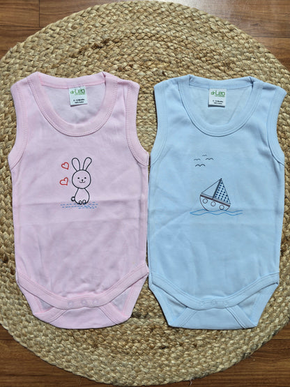 Baby's LS rompers (2pcs combo)s