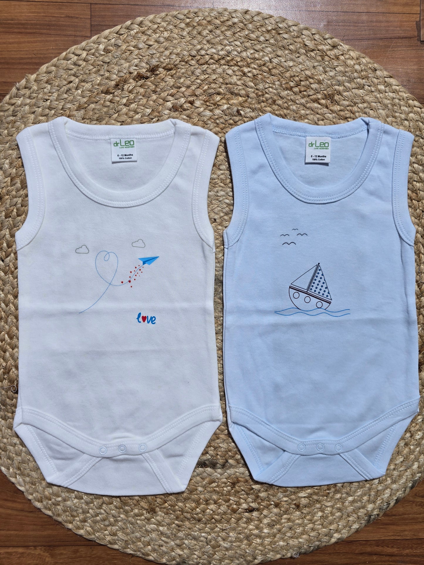 Baby's LS rompers (2pcs combo)u