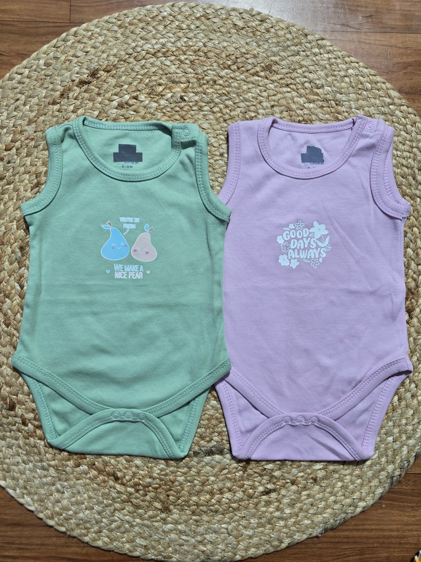 Baby's rompers (2pcs combo)d