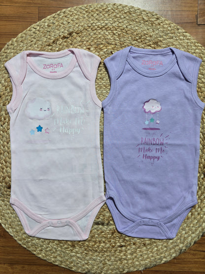 Baby's LS rompers (2pcs combo)i
