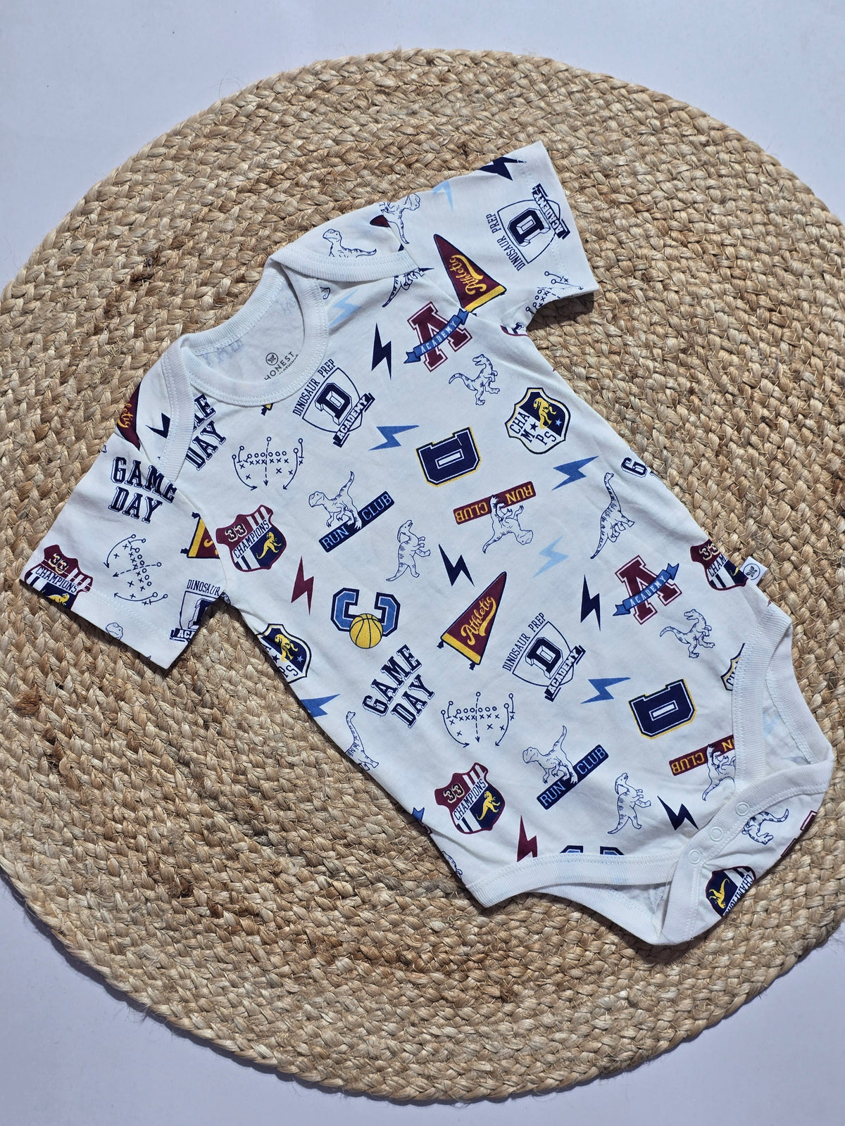 Baby's rompers - game day