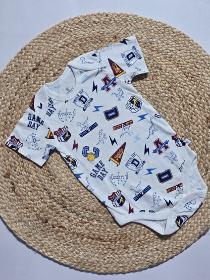 Baby's rompers - game day