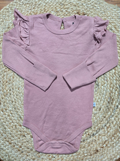 Baby's FS rompers - (dark peach)