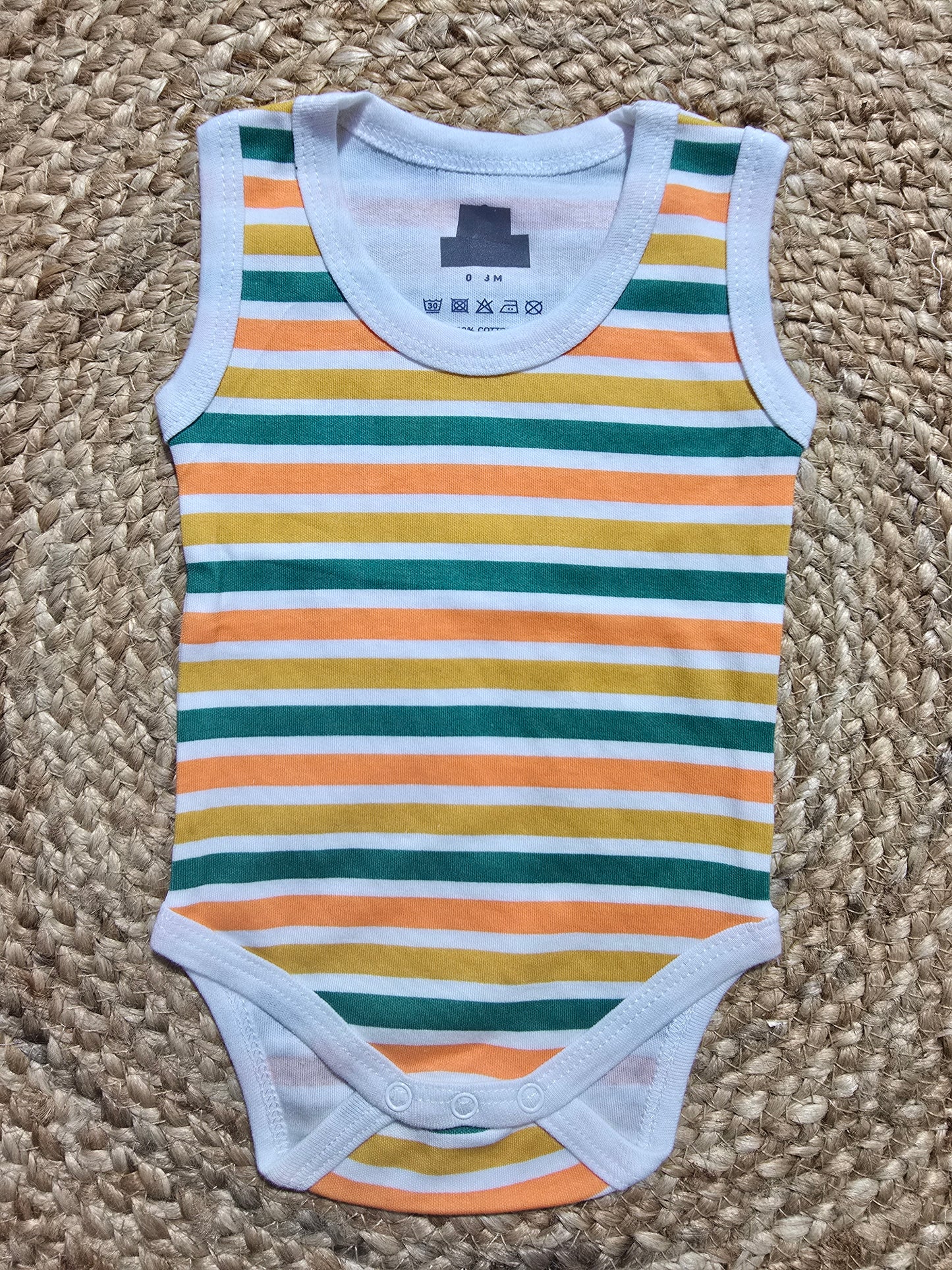 Baby's rompers - flag stripes