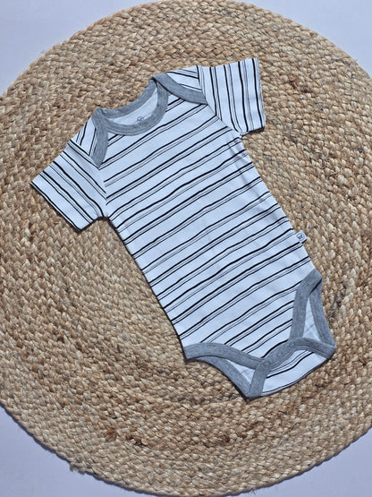 Baby's rompers - b/w line