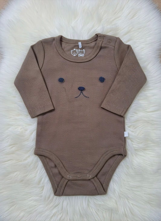 Baby's FS rompers - cat brown