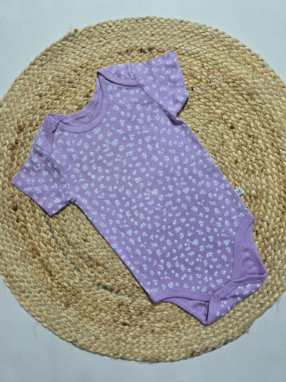 Baby's rompers - violet