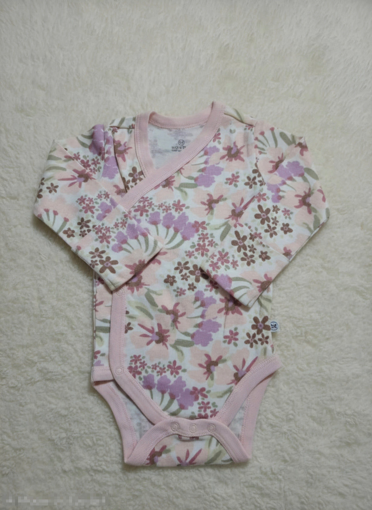 Baby's FS rompers - coat blossom