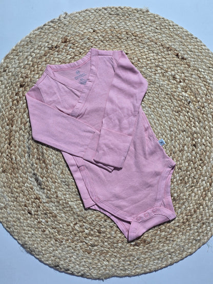 Baby's FS rompers - dark pink