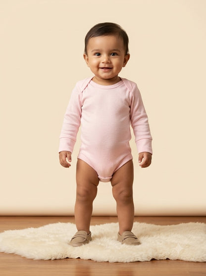 Baby's FS rompers - baby pink