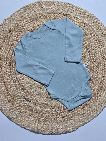 Baby's FS rompers - olive green