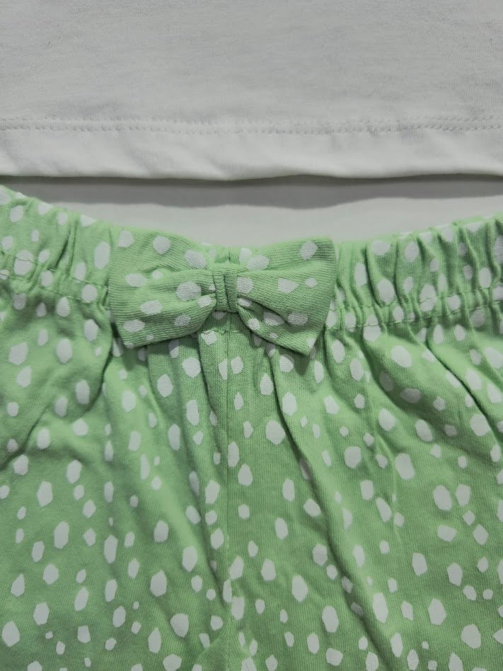 Baby's shorts set - dot bunny