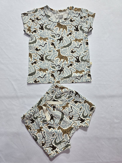 Baby's shorts set - jungle