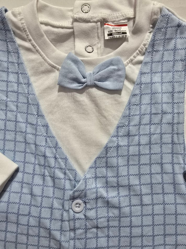 Baby's shorts set - blue coat