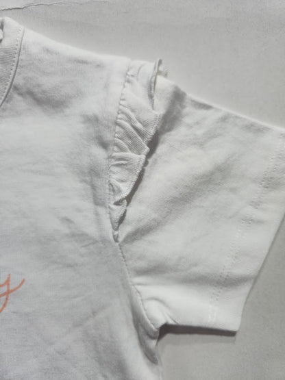 Baby's shorts set - green bunny