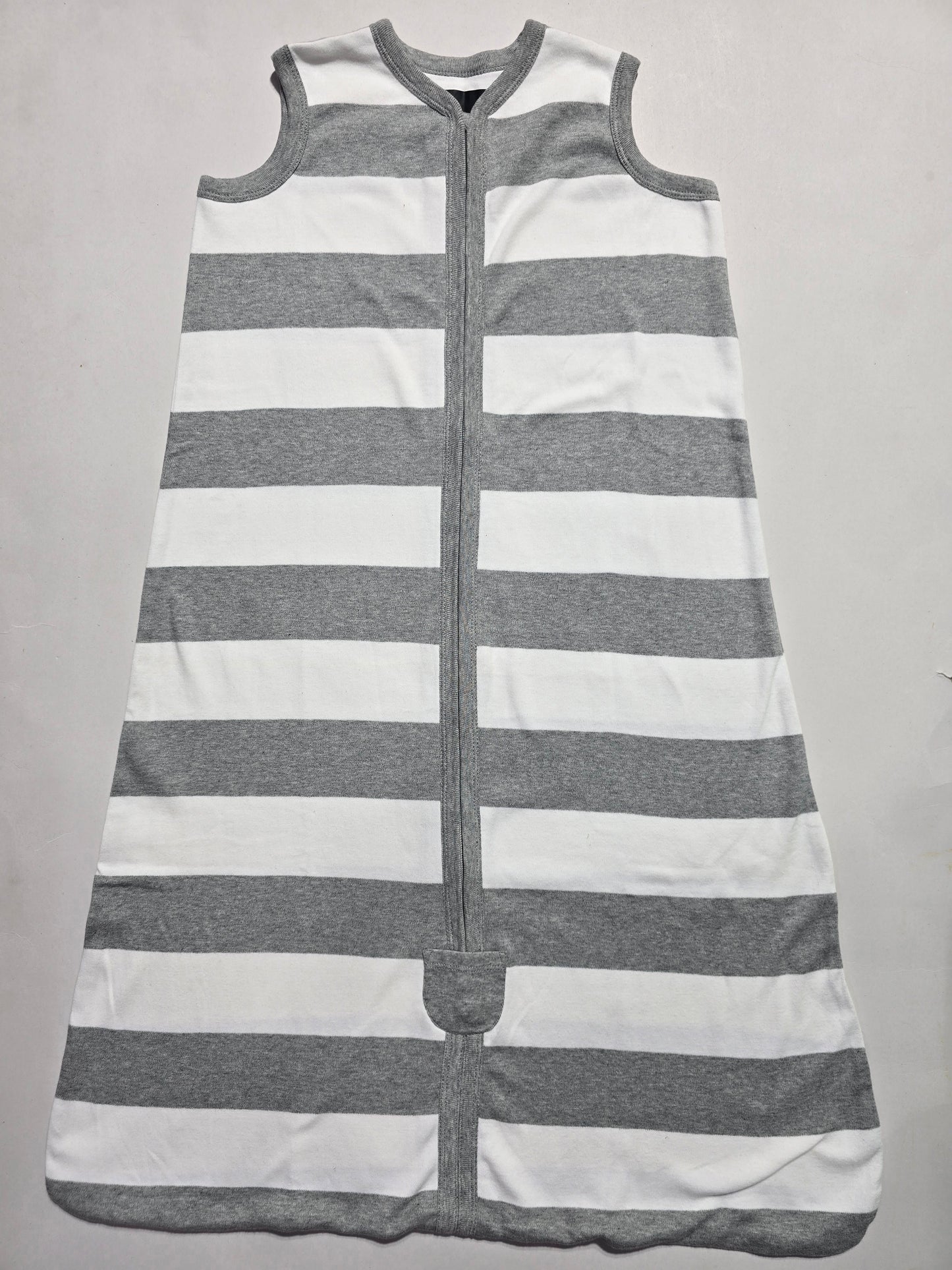 Baby's sleeping bag - grey stripe
