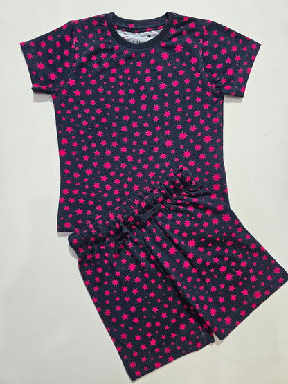 Comfortable printed baby boys clothing set online