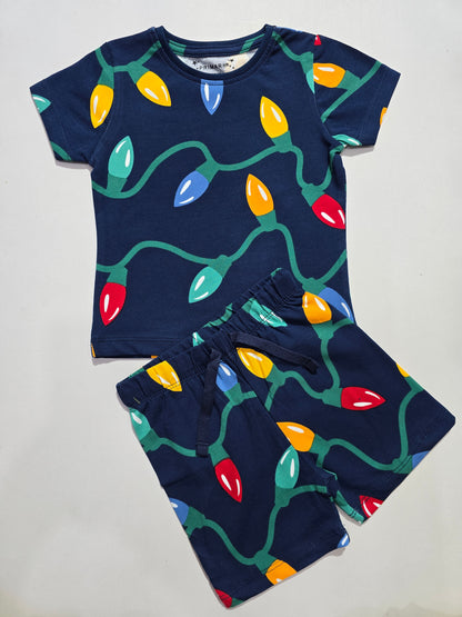 Baby's shorts set - neon bulbs