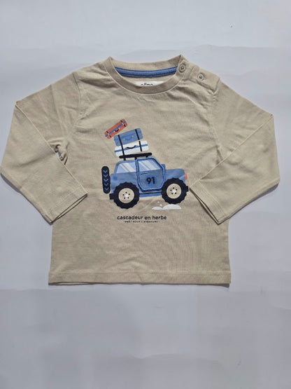 Baby's t-shirt - car