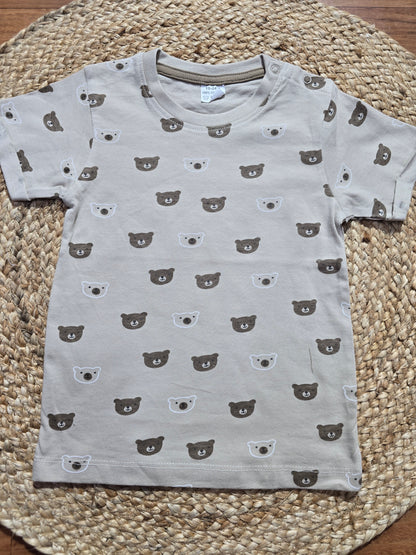 Baby's t-shirt - ted face