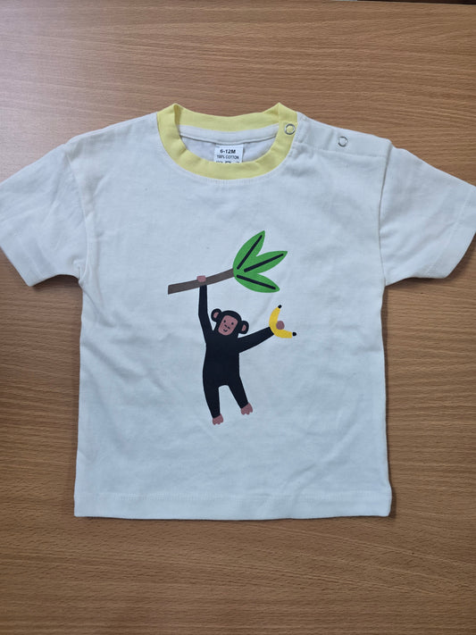 Baby's t-shirt - monkey
