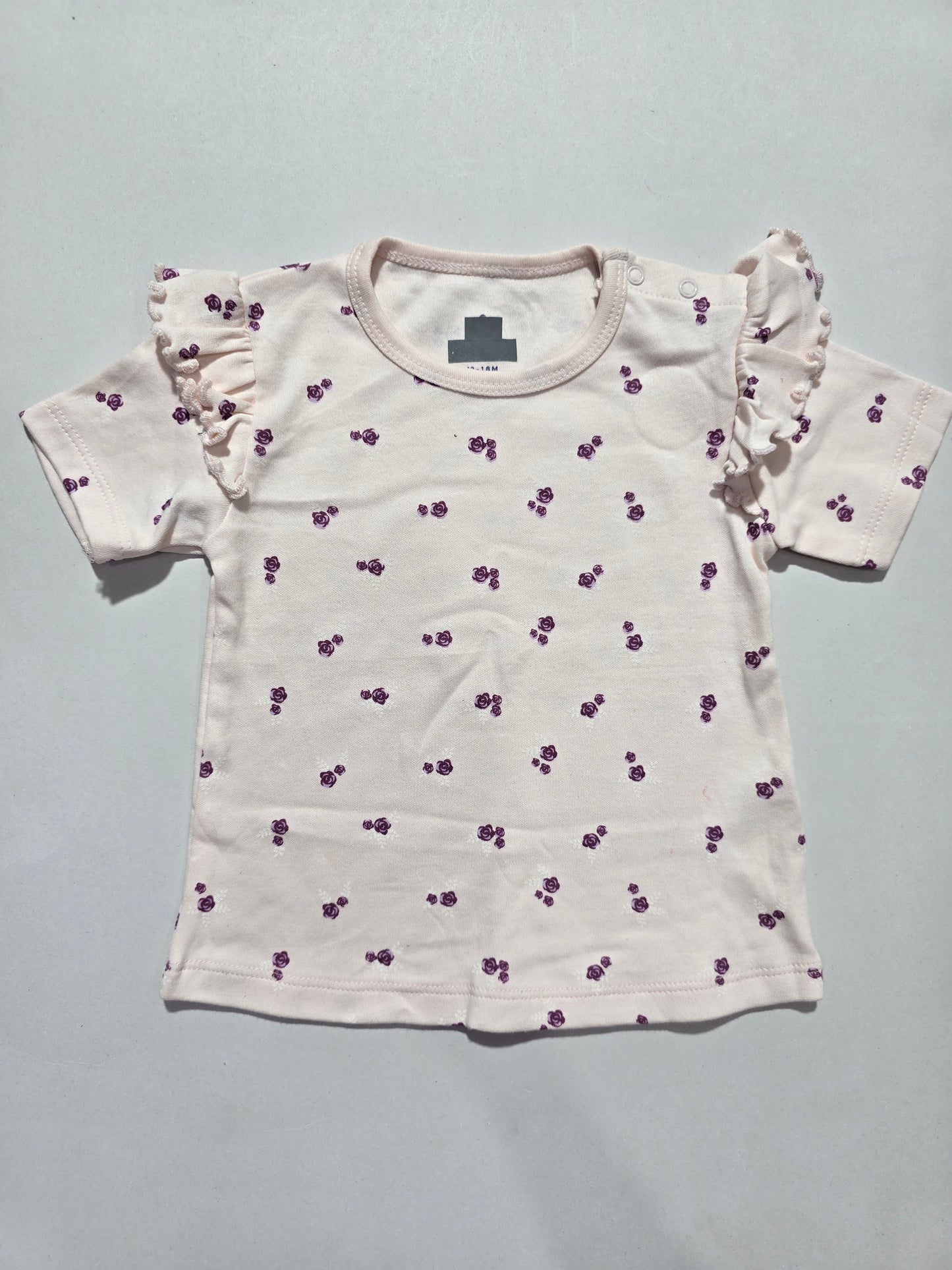 Baby's fancy top - rose