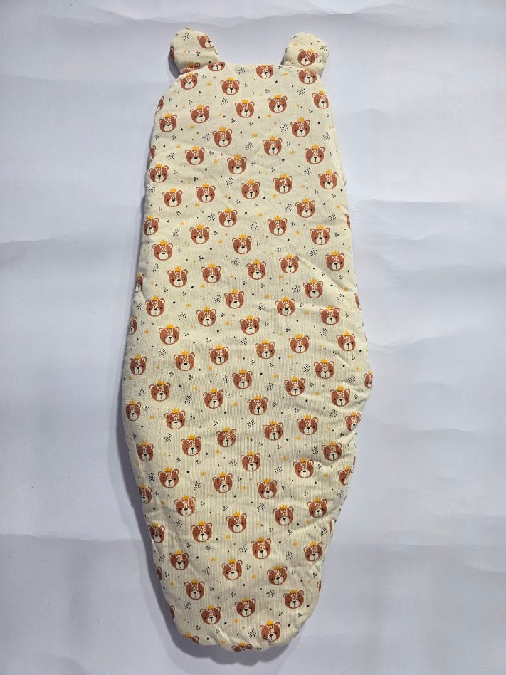 Baby's Hooded wrapper - teddybear