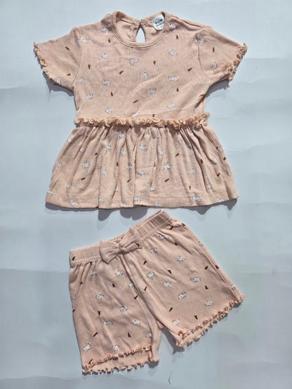 Baby's shorts set - sandle