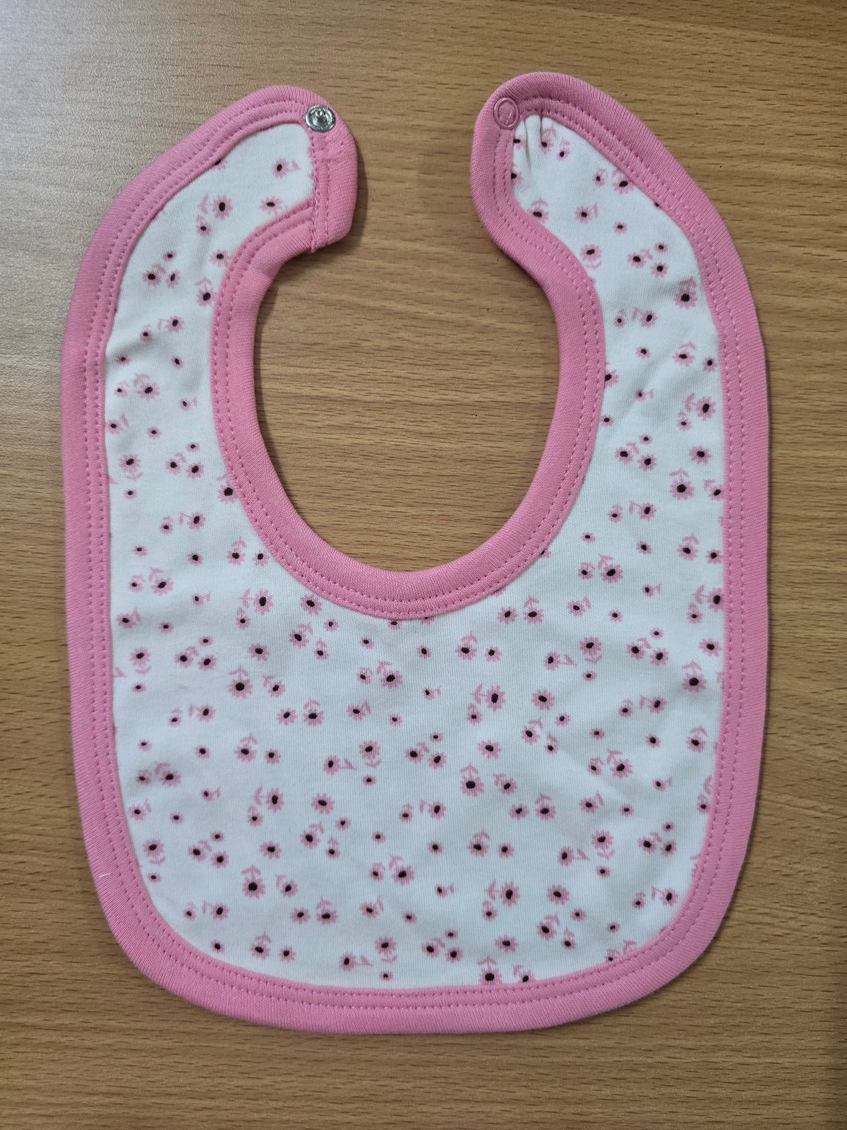 Baby's bibs - pinky blossom